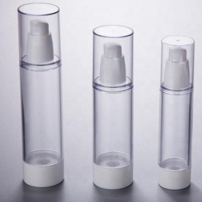 wholesale 15/30/50/80/100ml airless bottle 100ml pp airless bottle cream airless bottle